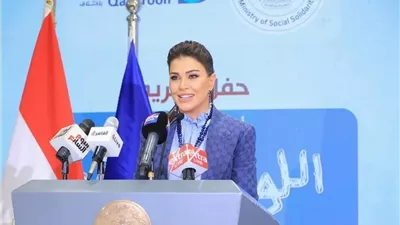 جومانا مراد تعرب عن سعادتها بتكريم وزيرة التضامن ونجاح 