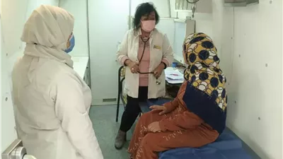 تقديم 2964 خدمة طبية مجانية والكشف على 6643 حالة ضمن قوافل المنيا