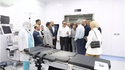 وزير الصحة يتفقد مستشفى بولاق الدكرور بنسبة تنفيذ 100%