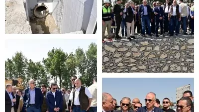 وزير الري يتفقد المنظومة المائية بمحافظة المنوفية