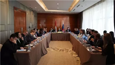 وزير الخارجية يبحث مع ممثلي كبرى الشركات الروسية الفرص الاستثمارية في مصر