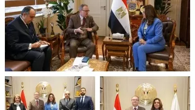 منال عوض تبحث مع سفير التشيك تعزيز التعاون المحلي والبيئي