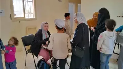 قافلة جامعة قناة السويس تعالج أهالي رأس مسلة بجنوب سيناء