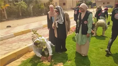 يوما بيئيا لزراعة الأشجار في الإسماعيلية..صور
