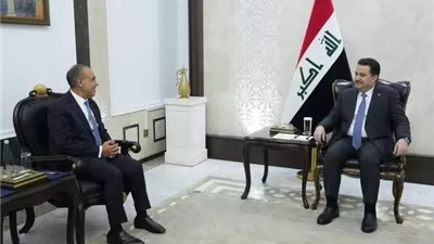 وزير الخارجية يلتقي رئيس وزراء جمهورية العراق