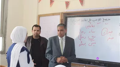 مدير تعليم الجيزة يقود جولة تفقدية بمدارس أوسيم ومنشأة القناطر