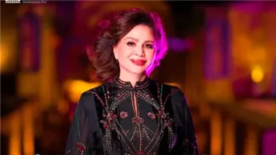 إلهام شاهين في أحدث ظهور من مطار القاهرة