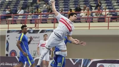 الزمالك يفوز علي سبورتنج 35 /22 في دورى المحترفين لكرة اليد