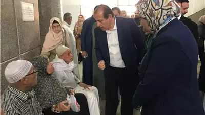 نائب وزير الصحة يتفقد المنشآت الطبية بالبحيرة