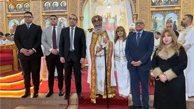 نائب محافظ الإسماعيلية يشهد قداس عيد القيامة المجيد ..صور