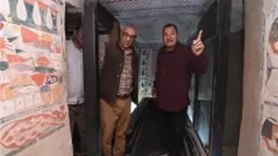 ترميم وتطوير ثلاث مقابر أثرية بجبانة الخوخة بالبر الغربى بالأقصر