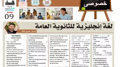 أهم الأسئلة في اللغة الانجليزية للثانوية العامة 2026