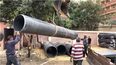 بدء مشروع محطة رفع الصرف الصحي بأرض الجمعيات في الإسماعيلية