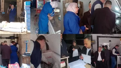 تموين القليوبية تضبط مخالفات بأسواق الأسماك واللحوم والدواجن ببنها