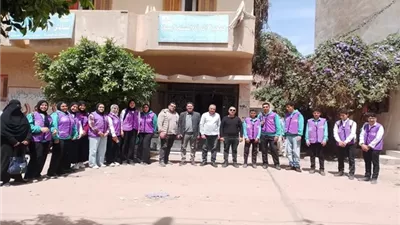 شباب كفر الشيخ يجمّلون مراكز بيلا