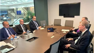 صالح يبحث مع معهد التمويل الدولي زيادة استثمارات المؤسسات