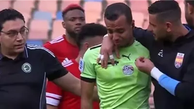 اتحاد الكرة يُعلن إصابة الحكم مصطفى الشهدي بقطع في الرباط الصليبي