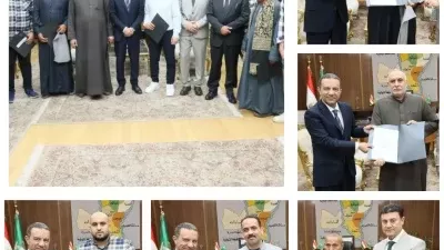 محافظ المنوفية يسلم 8 عقود تقنين لأراضي الدولة وفق القانون الجديد