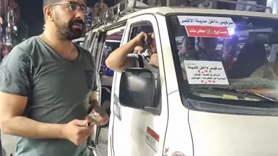 تحرير 50 مخالفة فى حملات مرورية بالأقصر