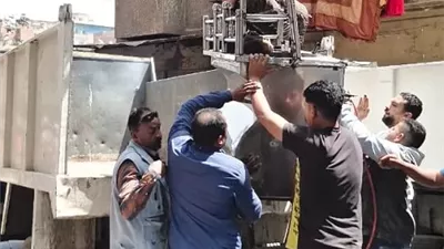 الجيزة تواصل حملاتها للتصدي للإشغالات والتعديات بحي جنوب
