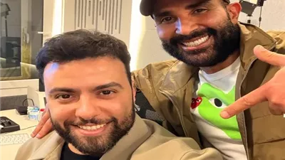 كلاكيت ثالث مرة.. أحمد سعد يتعاون مع مدين في 