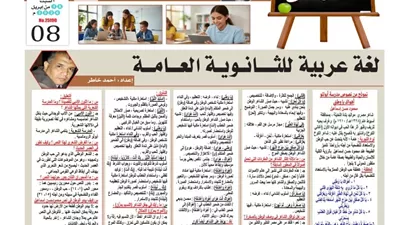 مراجعة نهائية في اللغة العربية.. فرصة ذهبية لطلاب الثانوية العامة