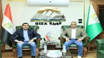 محافظ الجيزة يستقبل وزير الشباب والرياضة