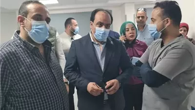 متابعة ميدانية لمستشفى التل الكبير بالإسماعيلية
