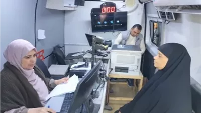 الأحوال المدنية تواصل إيفاد قوافلها لـ 10 محافظات