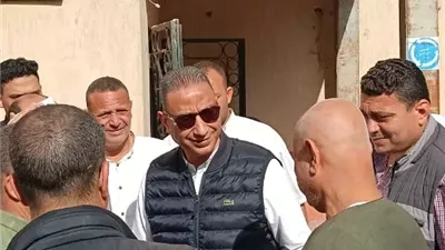 جولة ميدانية لمحافظ الجيزة لمتابعة رفع كفاءة مستشفى أطفيح.