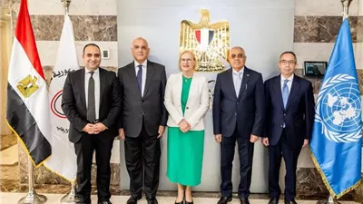 وحدة مكافحة غسل الأموال تستقبل وفد مكتب الأمم المتحدة