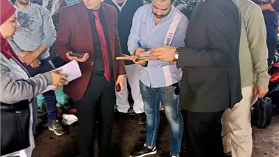 حريق بالدور السابع يكشف مخالفات مصنع نسيج بالمحلة