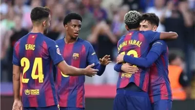 لامين يامال يقود تشكيل برشلونة ضد سيلتا فيجو فى الدوري الإسباني