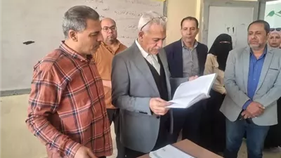 مدير تعليم الإسماعيلية يتفقد مدارس إدارة شمال..صور