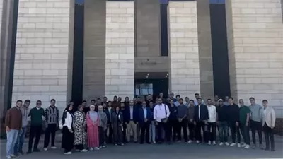 طلاب هندسة القناة يزورون أكبر محطة تبريد مركزي في الشرق الاوسط