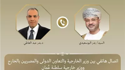 وزير الخارجية يؤكد تضامن مصر ودعمها لسلطنة عمان وسائر دول الخليج