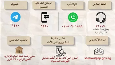 النيابة الإدارية تُنهي شكاوى المواطنين وتُزيل أسبابها سريعًا
