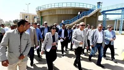 وزيرة الإسكان تصل محافظة الأقصر لتفقد عدد من مشروعات مياه الشرب