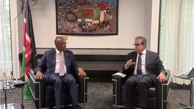 وزير الصحة يبحث مع نظيره الكيني تعزيز التعاون الصحي