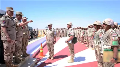وزير الدفاع يشهد تنفيذ المرحلةالرئيسيةللمشروع التكتيكي بجنود بدر 2026