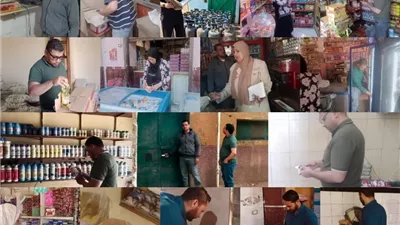 حملات تموينية بالقليوبية تضبط مخالفات بالمخابز والأسواق وتحرر 49 محضرًا