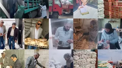 حملات على المخابز والأنشطة التموينية بالقليوبية تُحرر 85 محضراً