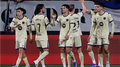 رجل مباراة برشلونة وأوساسونا في الدوري الإسباني