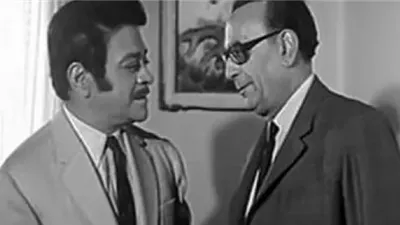 قصة صداقة أشرارالسينما وأصدقاء العمر توفيق الدقن ومحمود المليجى