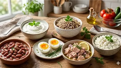 6 أطعمة رخيصة وغنية بالبروتين تحسّن صحتك وتساعدك على الشبع