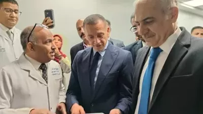 افتتاح مستشفى العظام الجديد بجامعة أسوان..صور