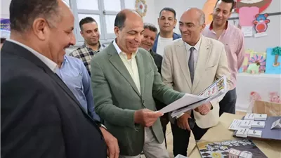 محافظ المنيا يتفقد توسعات مدرسة «الوفاء 2» بسمالوط