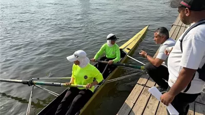 إنجاز جديد بتجديف أسوان