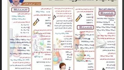 مراجعة مهمة في الكيمياء للثانوية العامة