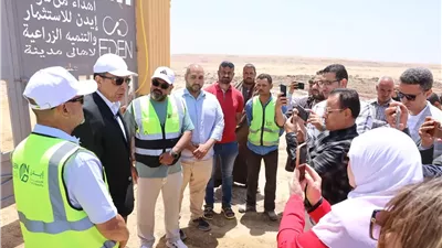 محافظ المنيا يتابع التجهيزات النهائية لسوق الماشية الجديد بملوي
